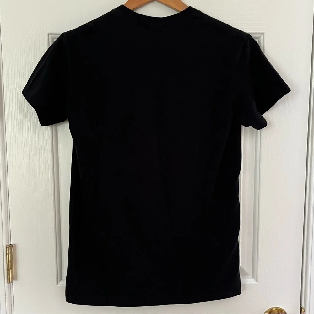 Trippin graphic tee shirt black. Small.